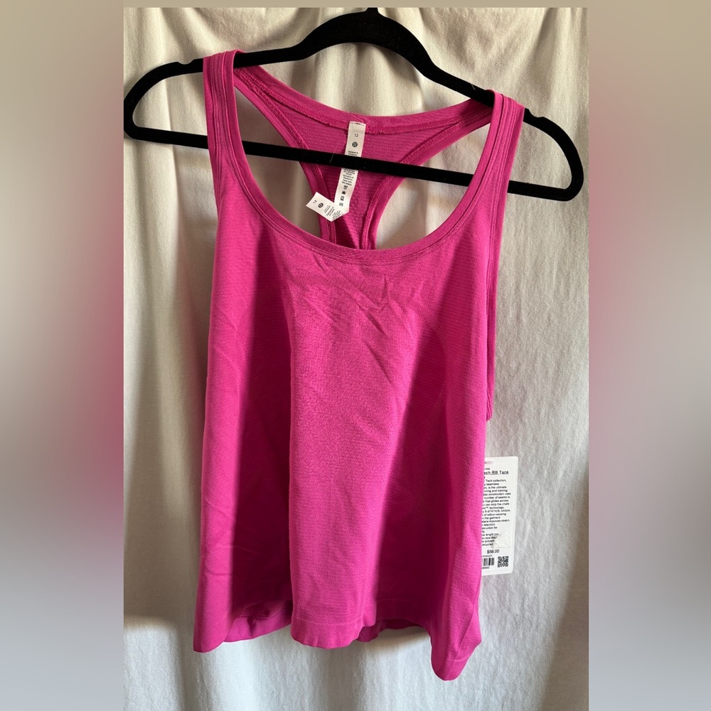New with tags Lululemon size 12 Swiftly Tech racer back 2.0